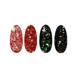 Ronney Glitter nagelpoeder /42/ Roze folie