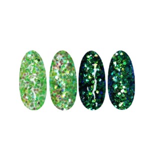 Ronney Glitter nagelpoeder /47/ Groene folie