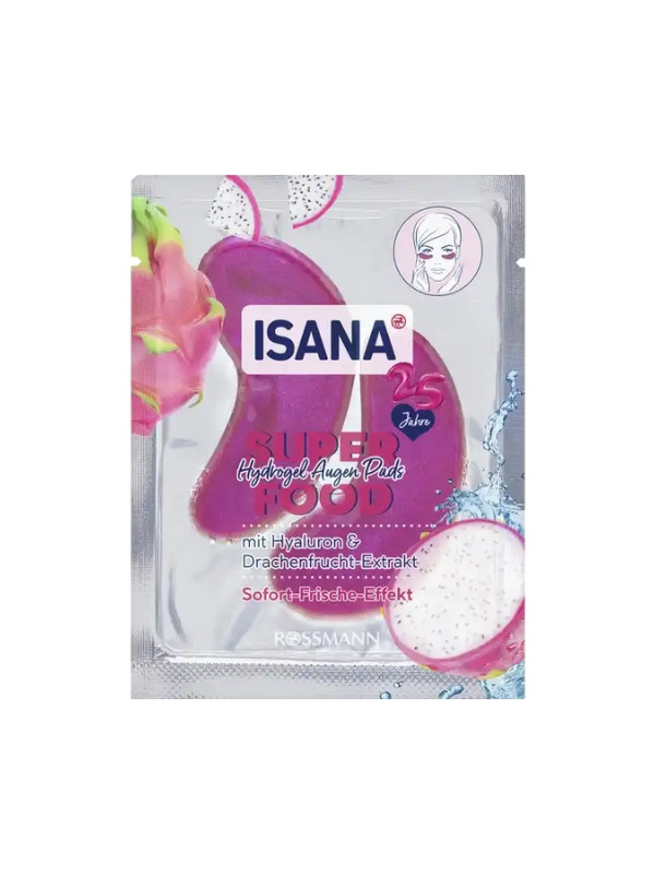 Isana hydro gel Super Food eye patches 2 pieces