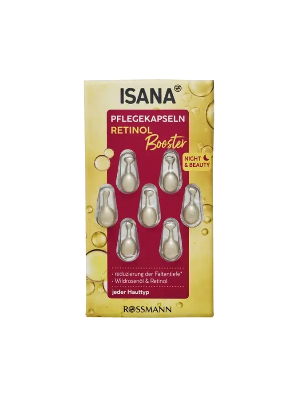 Isana Retinol Booster care capsules 7 x 0.38 ml