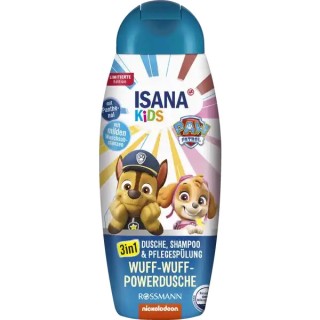 Isana Kids 3in1 Gel, Haarshampoo für Kinder Paw Patrol 300 ml