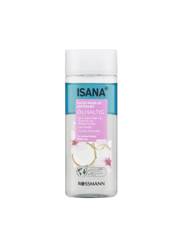 Isana two-phase eye make-up remover 100 ml