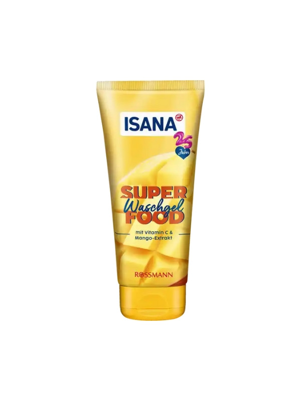 Isana Super Food Face wash gel Vitamin C & Mango 150 ml