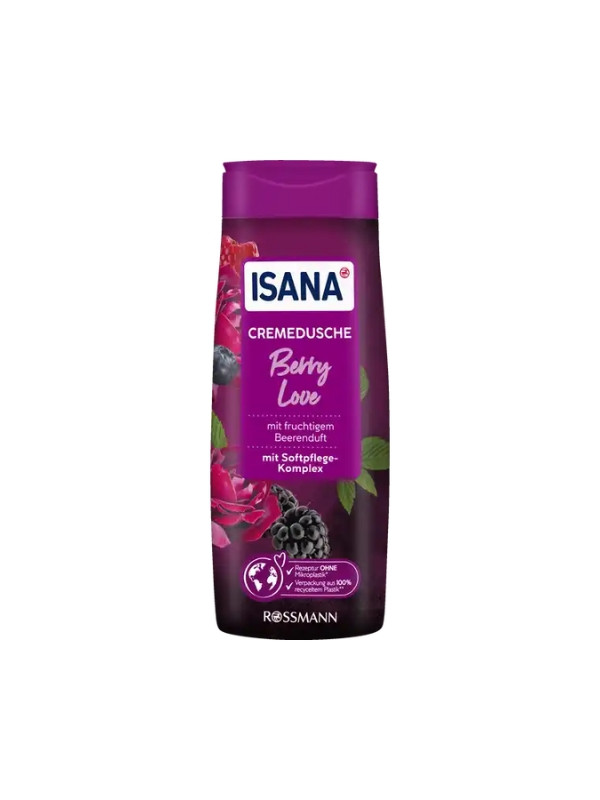 Isana Cream Berry Love Shower Gel 300 ml