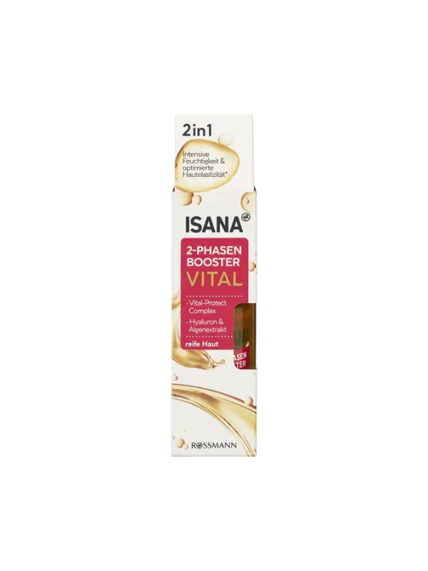 Isana Vital 2-phase anti-wrinkle face Serum booster 30 ml