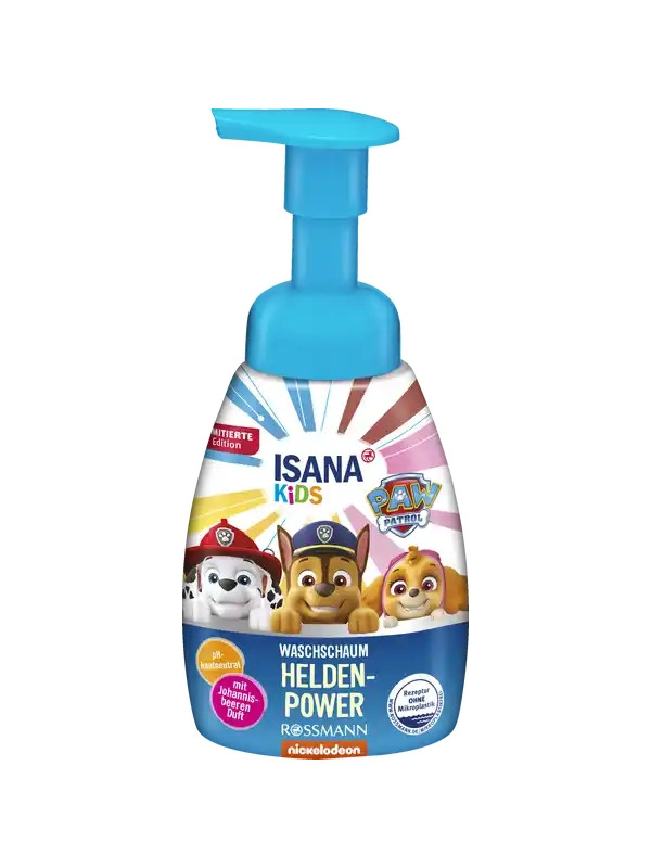 Isana Kids Paw Patrol wasschuim 250 ml