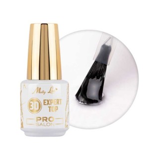 MollyLac Pro Salon 3D Expert Top für Hybrid-Nagellacke 15 g