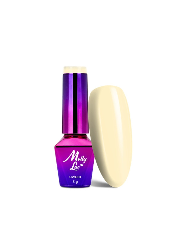 MollyLac /82/ Yoga Hybrid Nail Polish Parighasana 5 ml