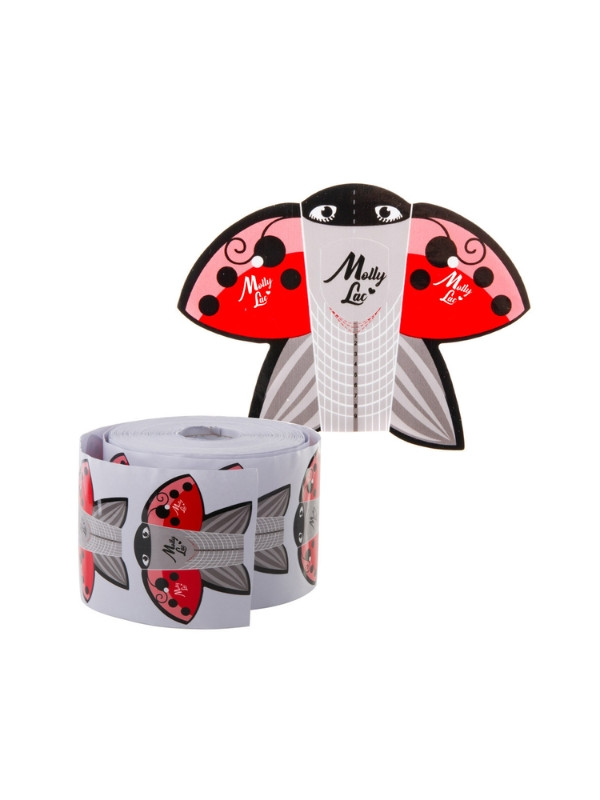 MollyLac Ladybug Biedronka vormsjablonen 500 stuks