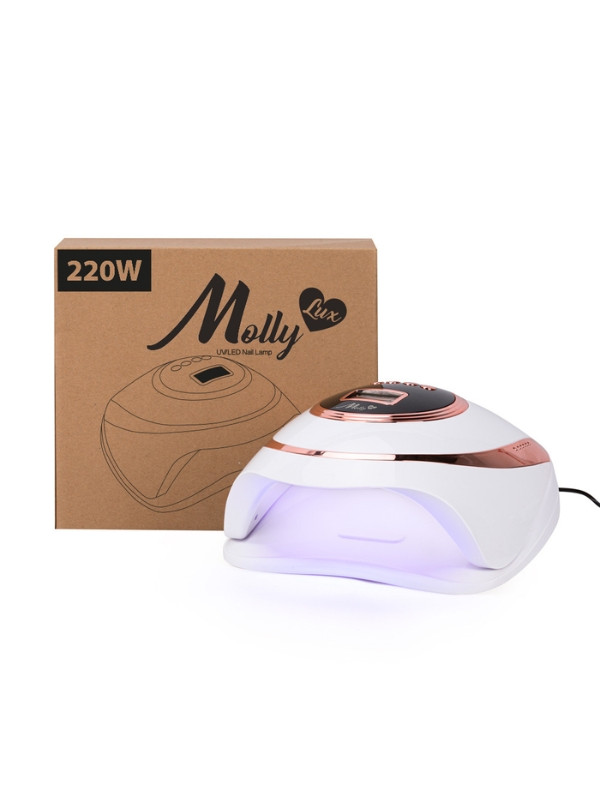 MollyLac Nagellamp Dual UV/ LED 220W Z7 MOLLY LUX Wit 1 stuk