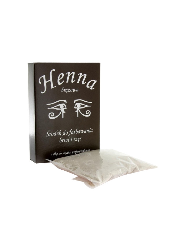 Henna Szczecin powder for eyebrows and eyelashes Brown 25 g