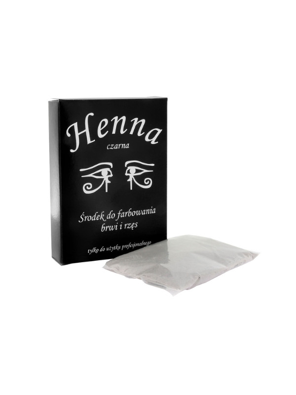 Henna Szczecin powder for eyebrows and eyelashes Black 25 g