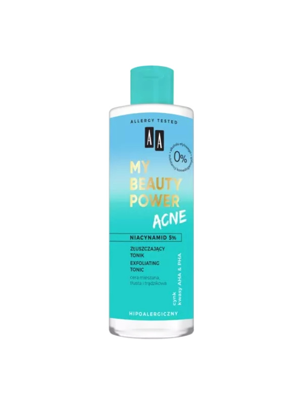 AA My Beauty Power Acne Exfoliërende gezichtstonic 200 ml