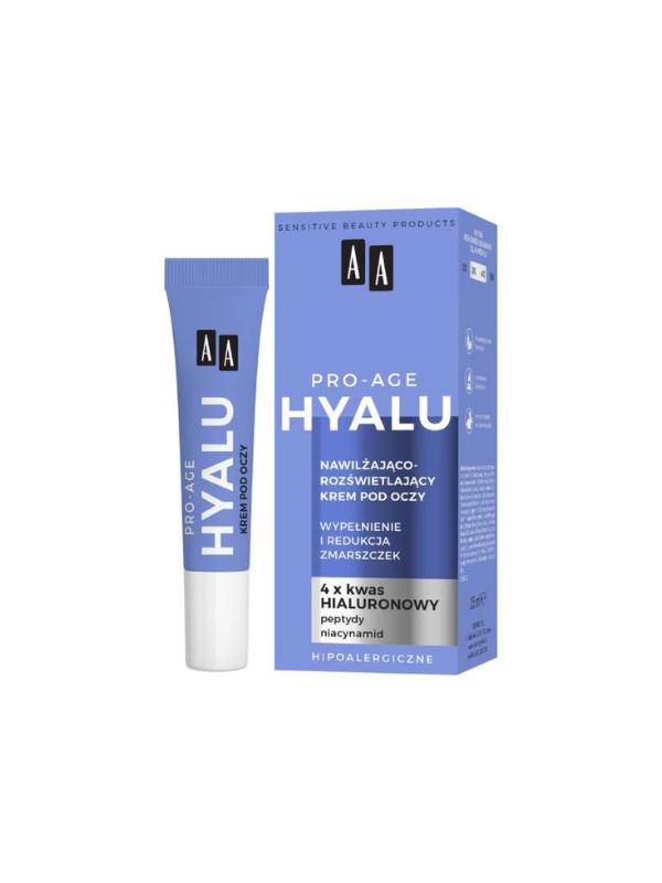 AA Hyalu Pro-Age feuchtigkeitsspendende und leuchtende Augencreme 15 ml