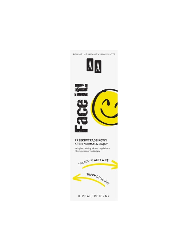 AA Face It Anti-Akne normalisierende Gesichtscreme 40 ml