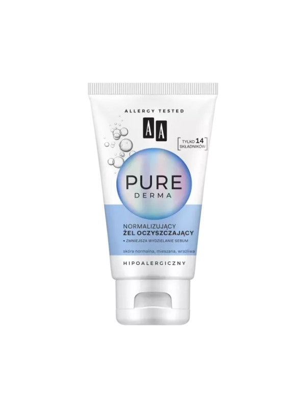 AA Pure Derma Normalizing Face Washing Gel 150 ml