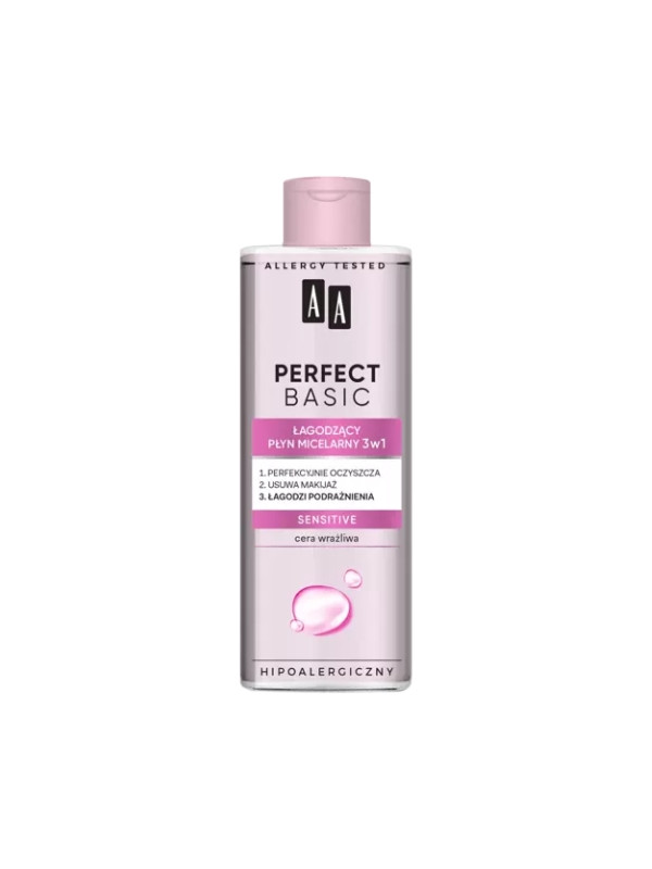 AA Perfect Basic 3in1 verzachtend Sensitive micellaire vloeistof 200 ml