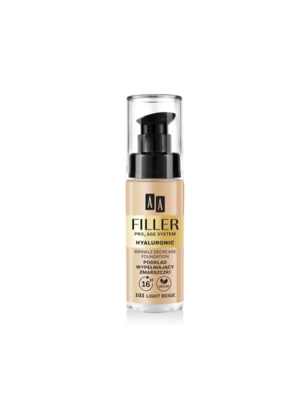 AA Make Up Filler Faltenauffüllende Gesichtsgrundierung /103/ light Beige ml