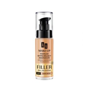 AA Make Up Filler Rimpelopvullende gezichtsfoundation /107 Dark Beige 30 ml