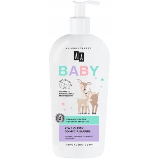 AA Baby 2in1 Washing and bathing oil 400 ml