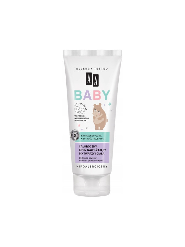 AA Baby year-round moisturizing cream for face and body 75 ml