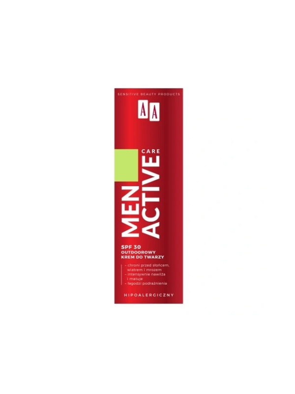 AA Men Active Care Outdoor Gesichtscreme SPF30 50 ml