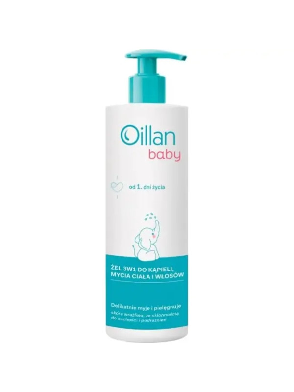 Oillan Baby 3in1 Körper- und Haarwaschgel ab dem ersten Lebenstag 750 ml