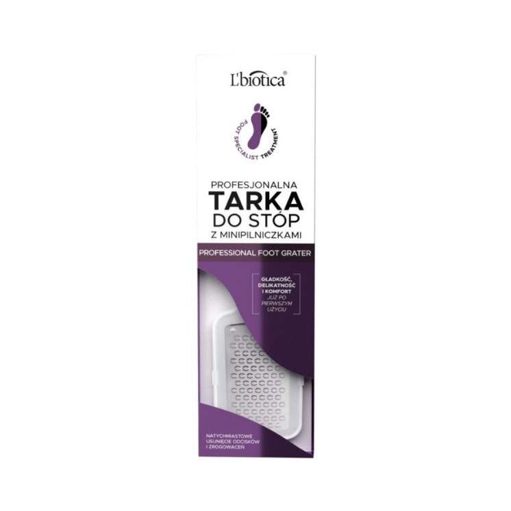 L'Biotica professional Traka for feet with mini files, 1 piece