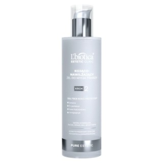 L'biotica Pure Estetic soothing and moisturizing face wash gel 200 ml