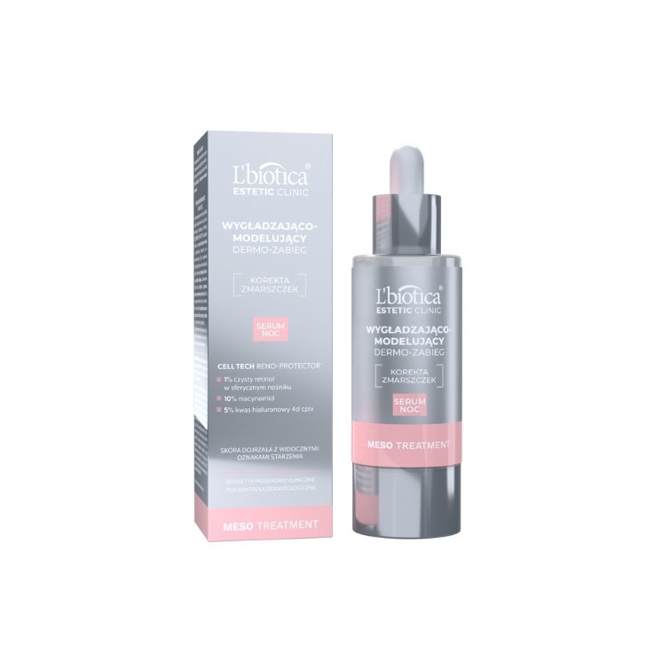 L'biotica Meso Therapy Dermo - treatment Smoothing and modeling night face Serum 30 ml