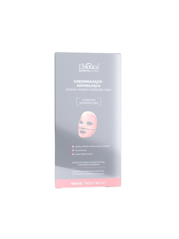 L'biotica Meso Therapy hydro Dermo - verstevigend en verstevigend gezichtsmasker 1 stuk