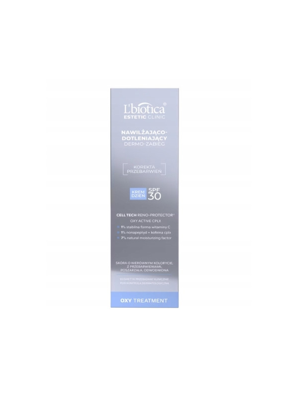 L'biotica Oxy Treatment Dermo - gezichtscrème SPF30 hydraterend en zuurstofrijk 35 ml