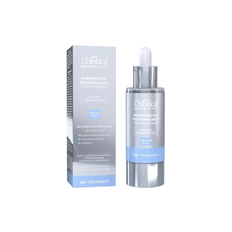 L'biotica Oxy Treatment Dermo - treatment Nourishing and oxygenating face Serum for the night 30 ml