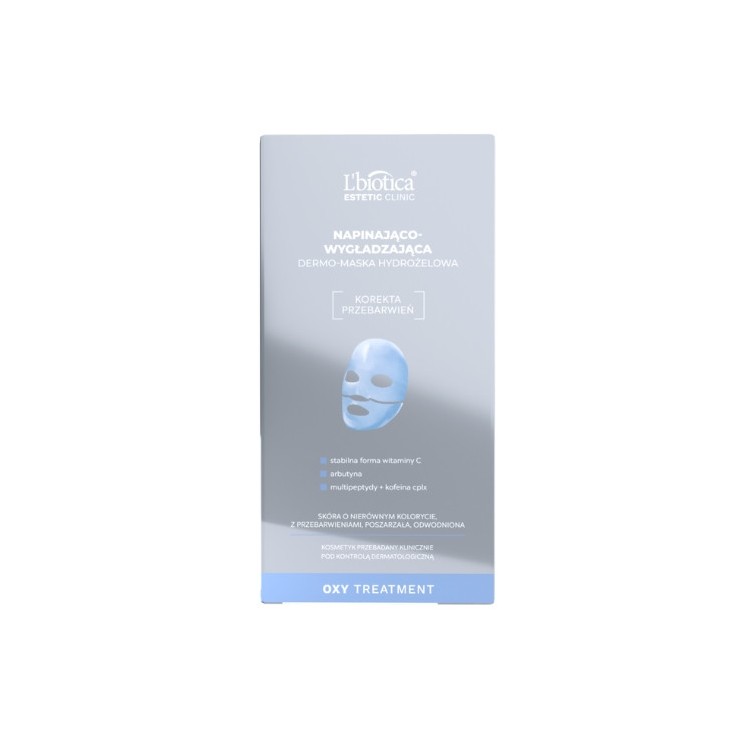 L'biotica Oxy Treatment hydro Dermo - verstevigend en gladmakend gezichtsmasker 1 stuk