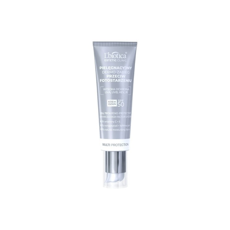 L'biotica Multi Protection care Dermo -treatment Face cream SPF50 against photoaging 35 ml