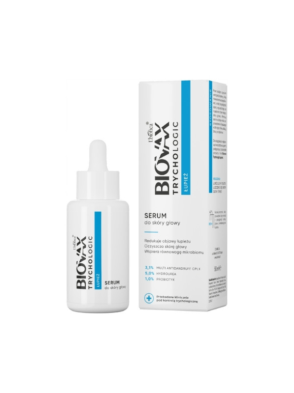 BIOVAX Trychologic Serum voor hoofdhuid Roos 50 ml