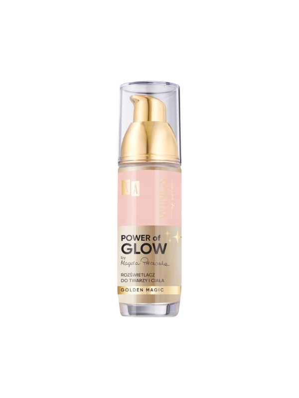 AA Wings of Color Power of Glow by Magda Pieczonka Face and body highlighter / Golden Magic / 35 ml