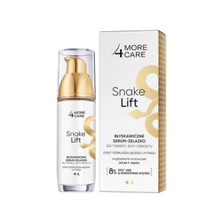 More 4 Care Snake Lift Instant Serum - Eisen für Gesicht, Hals und Dekolleté 35 ml