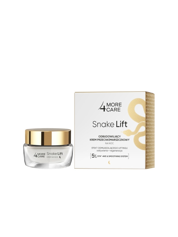 More 4 Care Snake Lift anti-rimpel Regenererende nachtgezichtscrème 50 ml