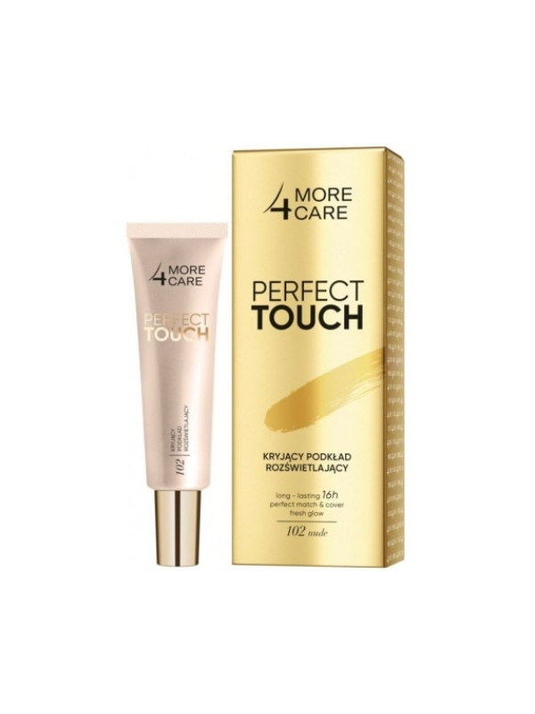 More 4 Care Perfect Touch deckende, leuchtende Gesichtsgrundierung /102/ Nude 30 ml