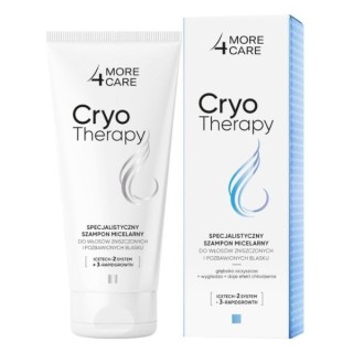 More 4 Care CYROTHERAPY specialistische micellaire haarshampoo 200 ml