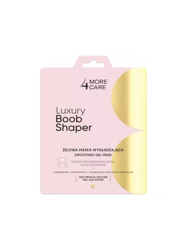 More 4 Care Luxury Body Shaper gladmakend gelmasker voor buste en decolleté 1 stuk