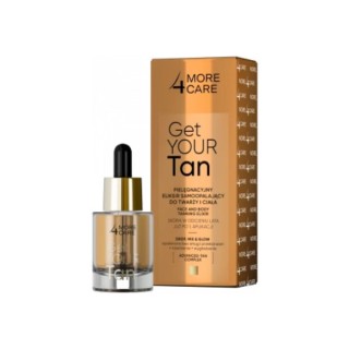 More 4 Care Get Your Tan Selbstbräunungselixier für Gesicht und Körper 15 ml