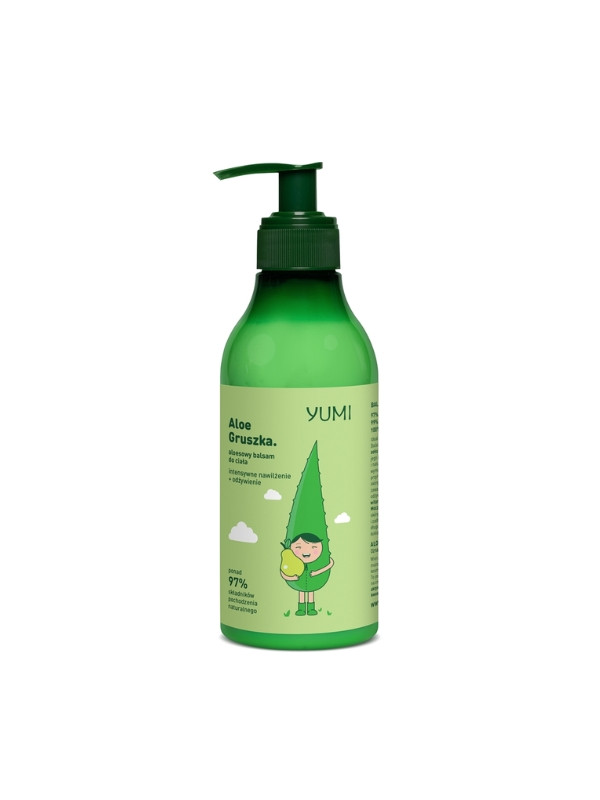 Yumi aloë bodylotion intens hydraterende peer 300 ml