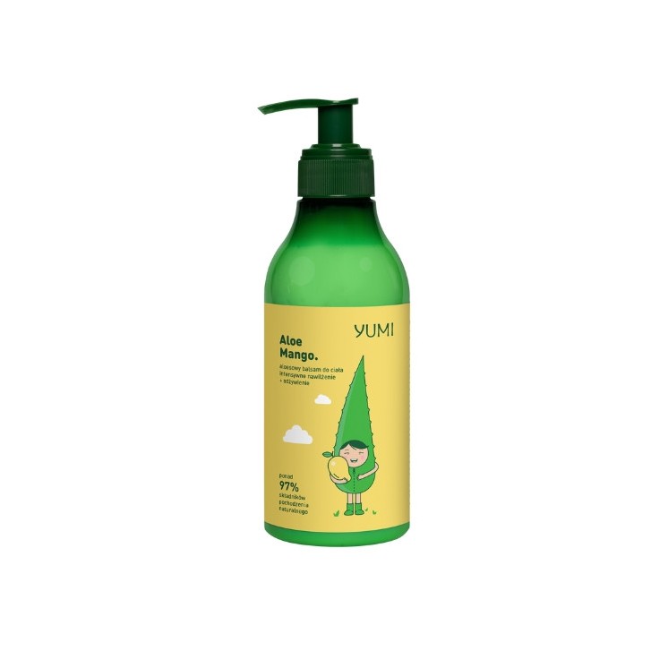 Yumi Aloe Körperlotion intensiv feuchtigkeitsspendend Mango 300 ml