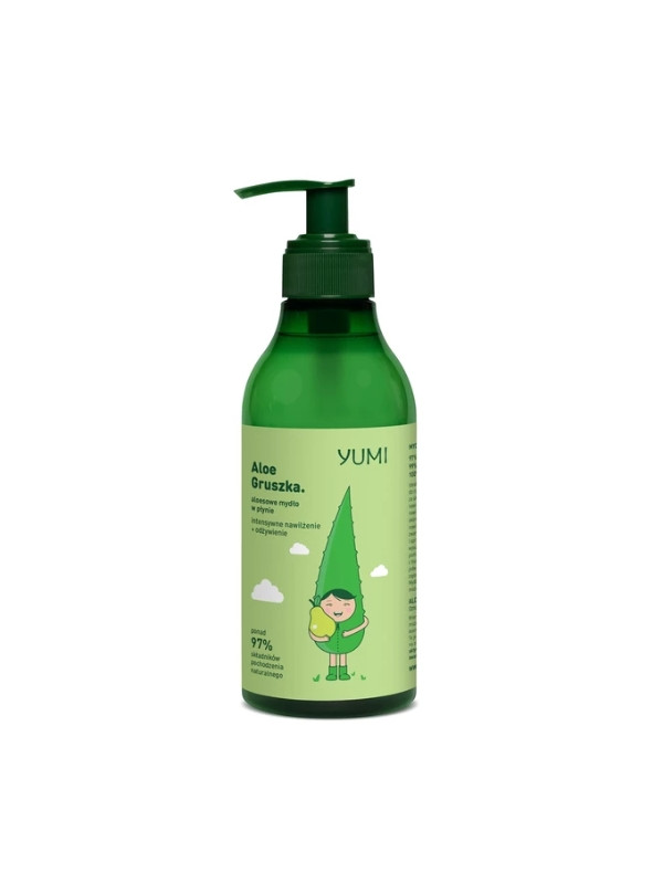 Yumi Aloe Intensief hydraterende vloeibare handzeep Peer 300 ml