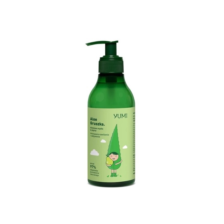 Yumi Aloe Intensief hydraterende vloeibare handzeep Peer 300 ml