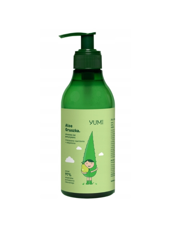 Yumi aloë douchegel Peer 400 ml