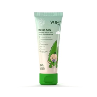 Yumi Baby AZS aloë SOS Crème voor gezicht en lichaam vanaf de eerste levensdag 50 ml