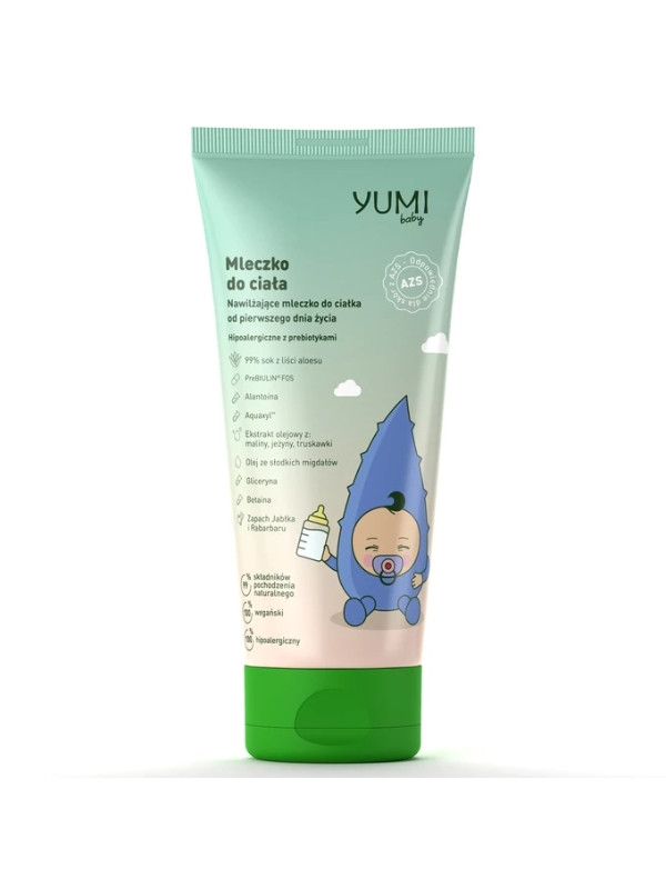 Yumi Baby AZS moisturizing Body Milk from the first day of life 200 ml